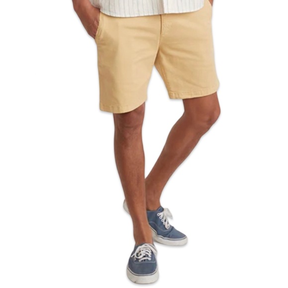 Marine Layer 7" Walk Short in Pale Banana - Picture 1 of 12